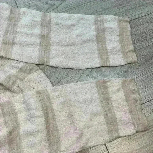 Free People Tan V-Neck Long Sleeve Top Size M - Picture 10 of 11